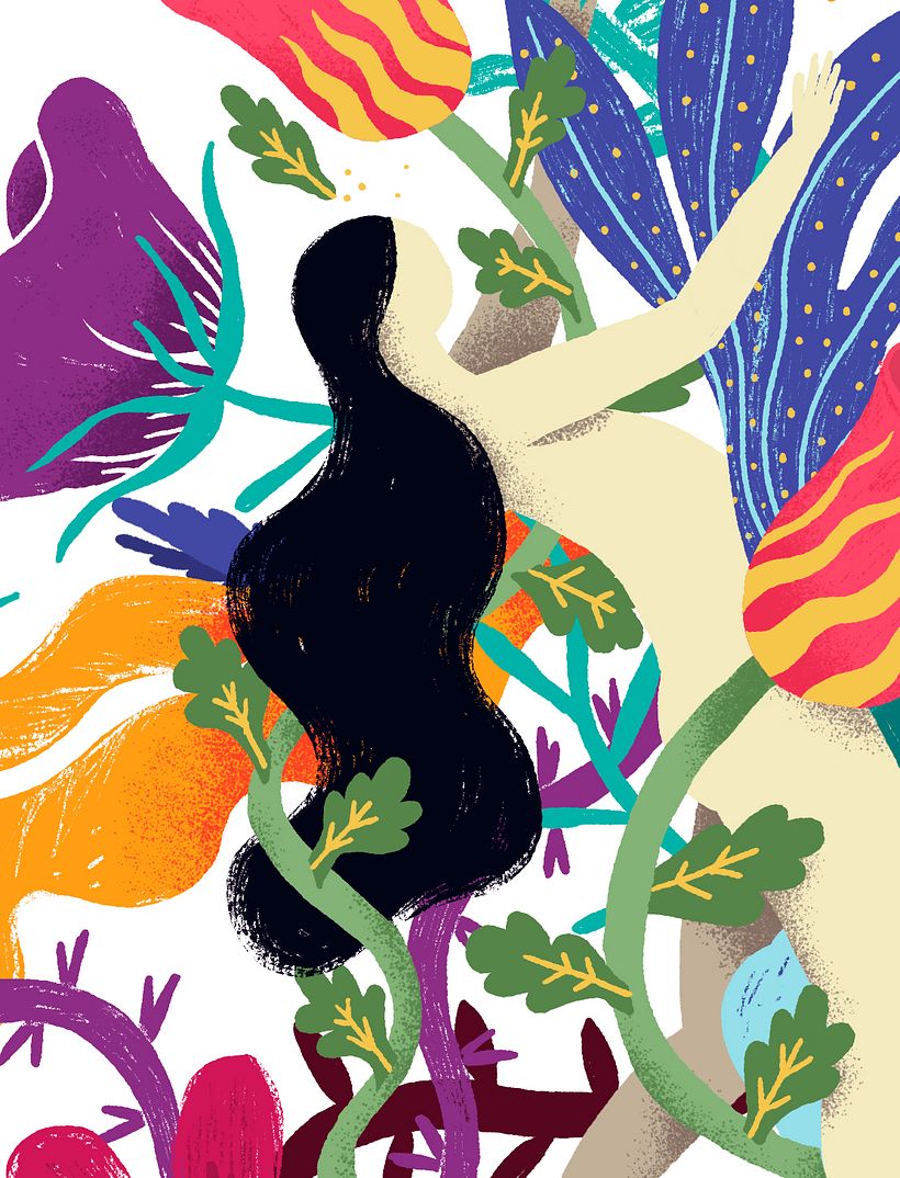 Perfume (book cover) + Proceso de trabajo 7