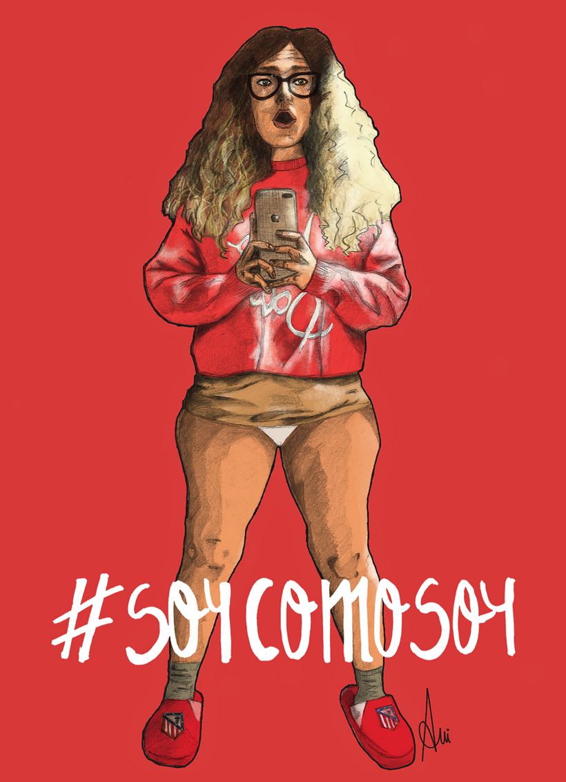 Soy como soy: Del dibujo a lápiz a la ilustración digital -1