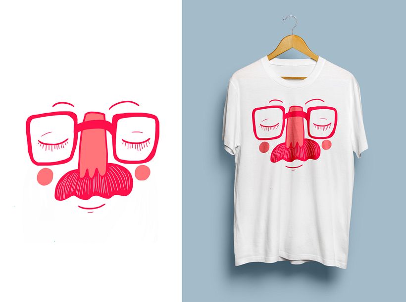 Camiseta - Mr. Moustache -1