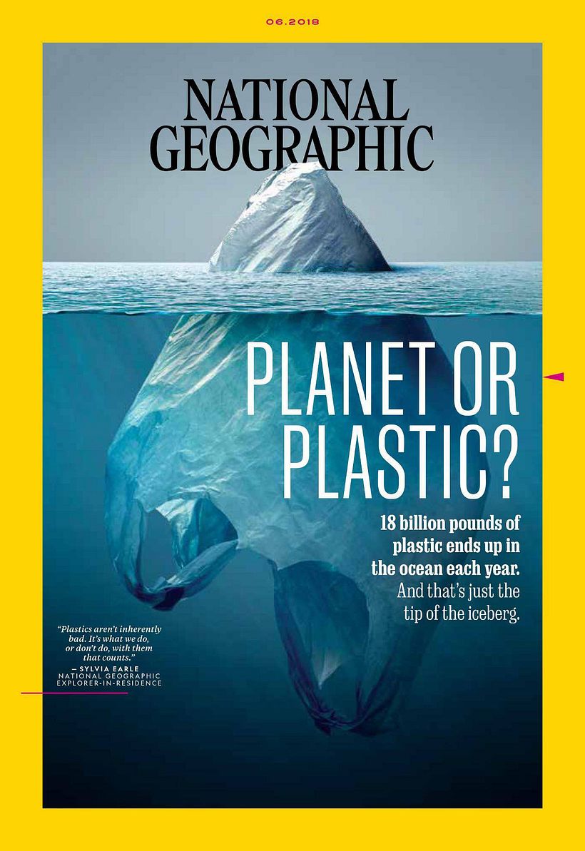Plasticeberg: la portada de National Geographic de Jorge Gamboa 1