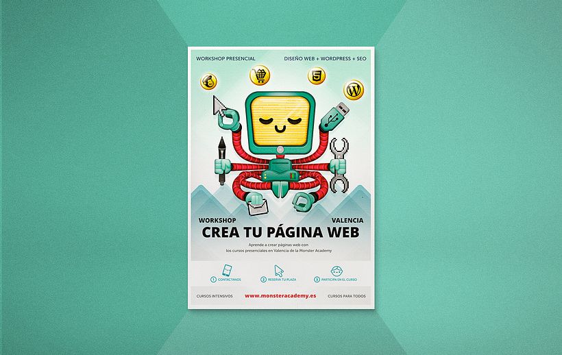 Monster Academy Poster 0