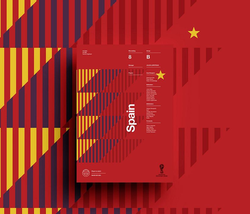 Carteles minimalistas para el Mundial de Rusia 2018 3