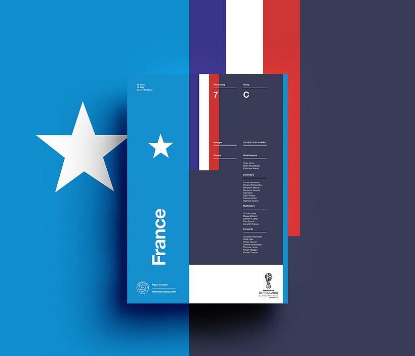 Carteles minimalistas para el Mundial de Rusia 2018 9