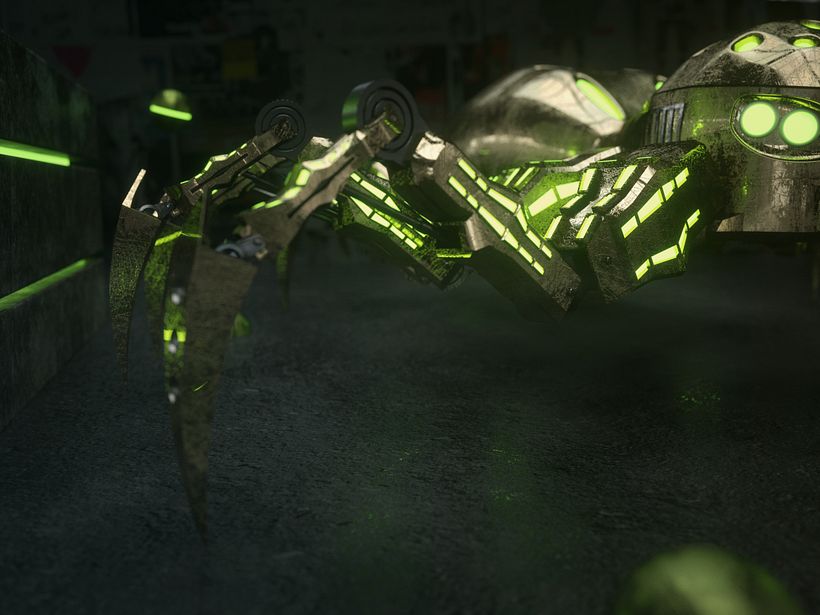 Mi Proyecto del curso: Metal Spider 1