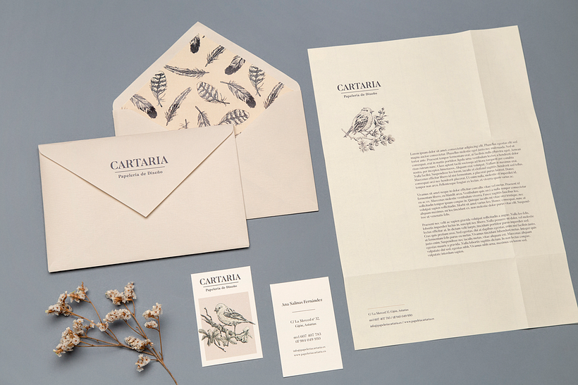 Cartaria, papelería de diseño 2
