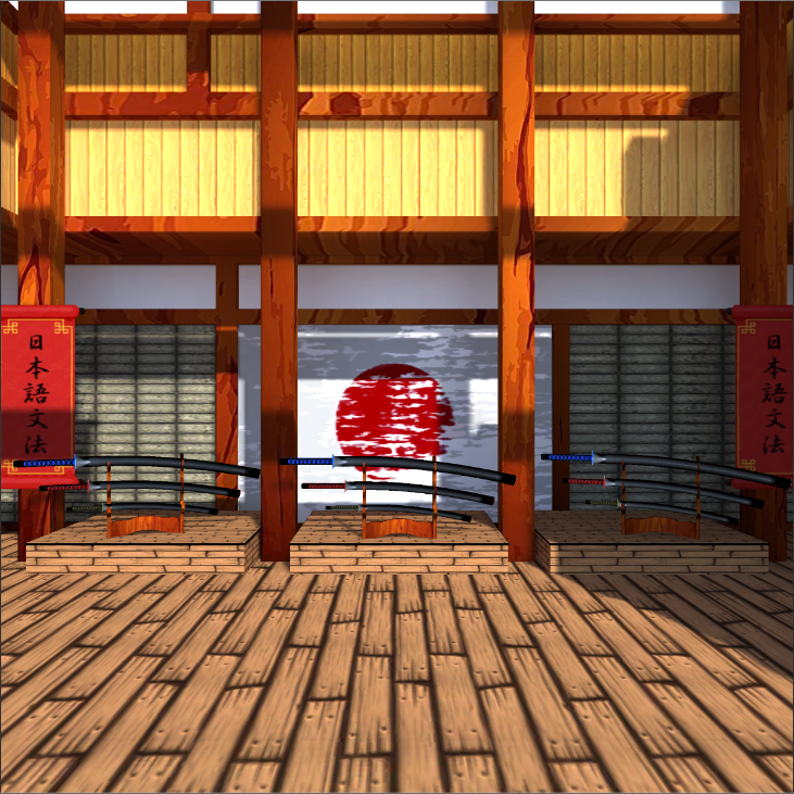 Escenarios tipo dojo y Japones 1