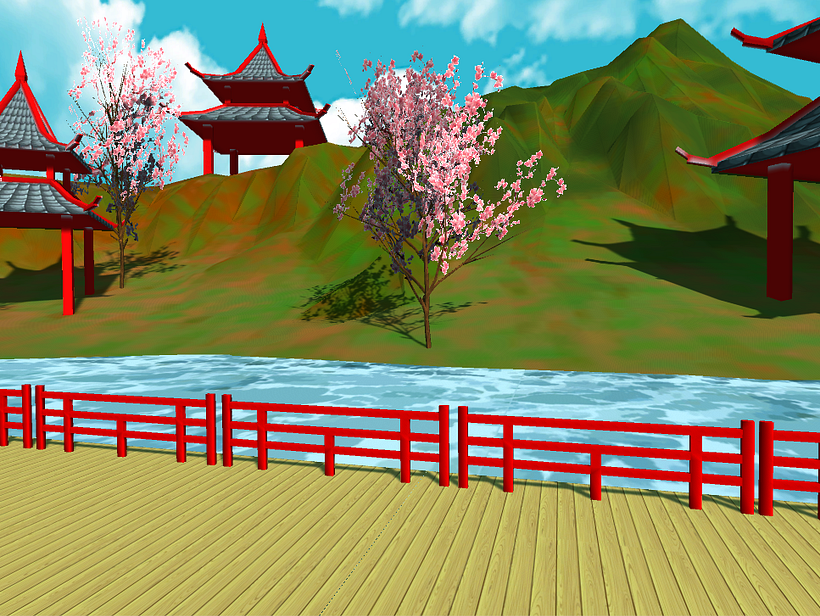 Escenarios tipo dojo y Japones 7
