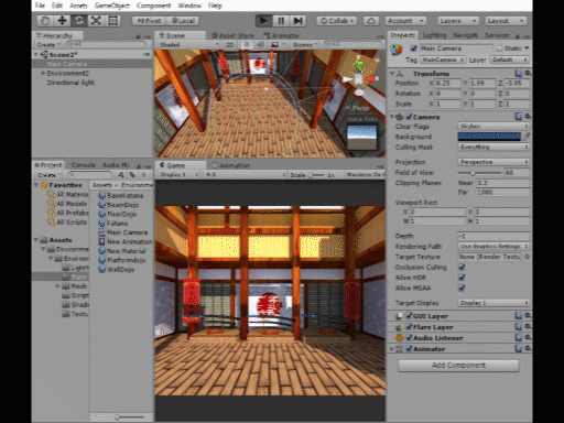 Escenarios tipo dojo y Japones 2