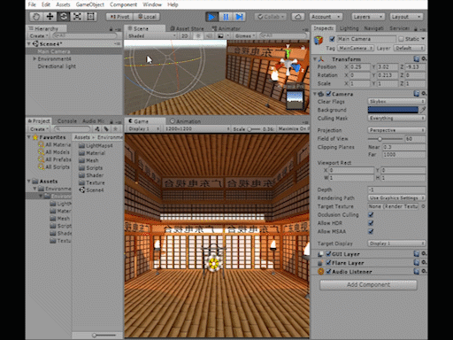 Escenarios tipo dojo y Japones 4