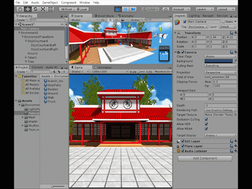 Escenarios tipo dojo y Japones 6