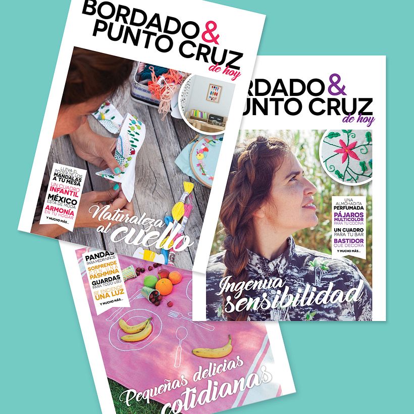 Colección de fascículos "Bordado de Hoy" 1