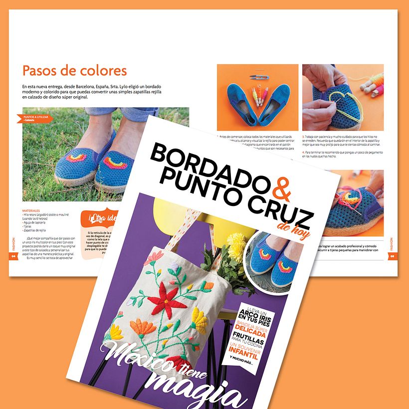 Colección de fascículos "Bordado de Hoy" 4