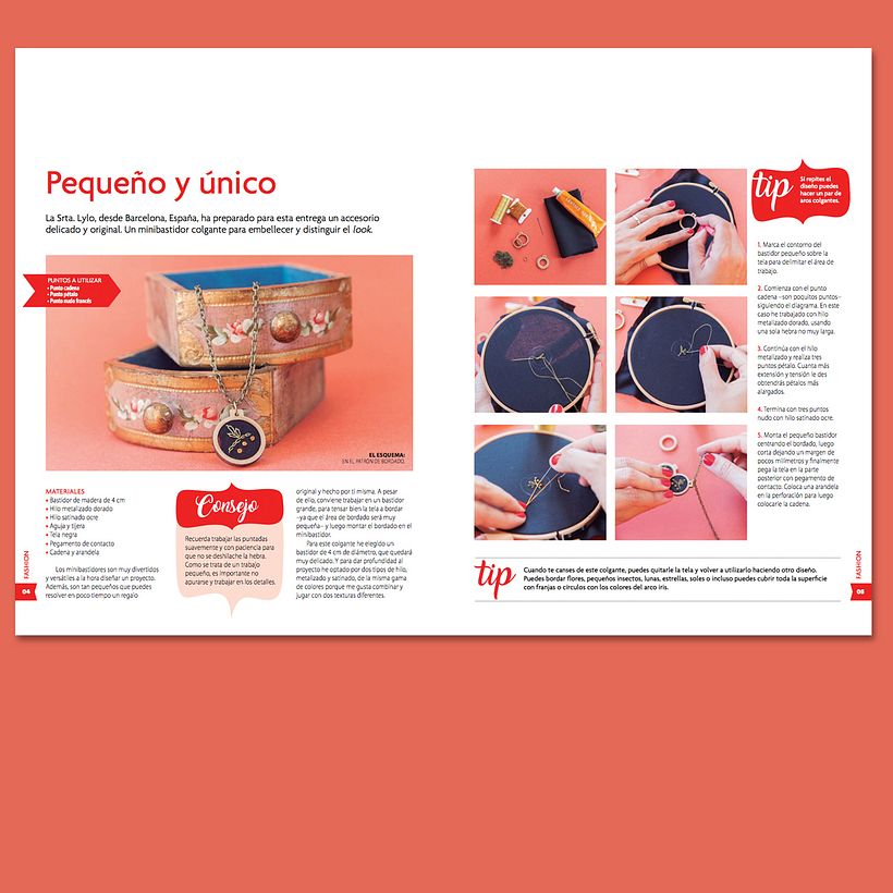 Colección de fascículos "Bordado de Hoy" 20