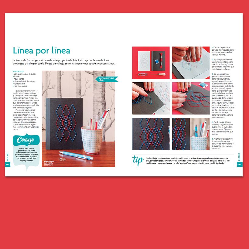 Colección de fascículos "Bordado de Hoy" 22