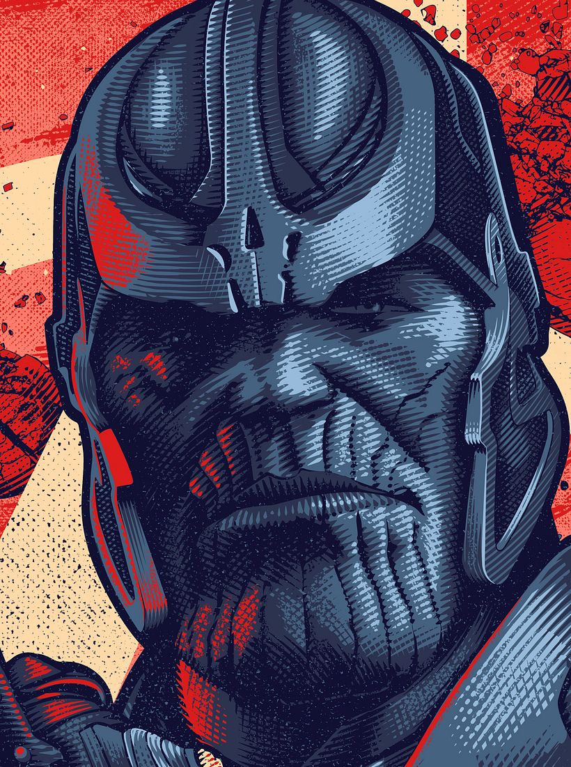 Thanos print. 2