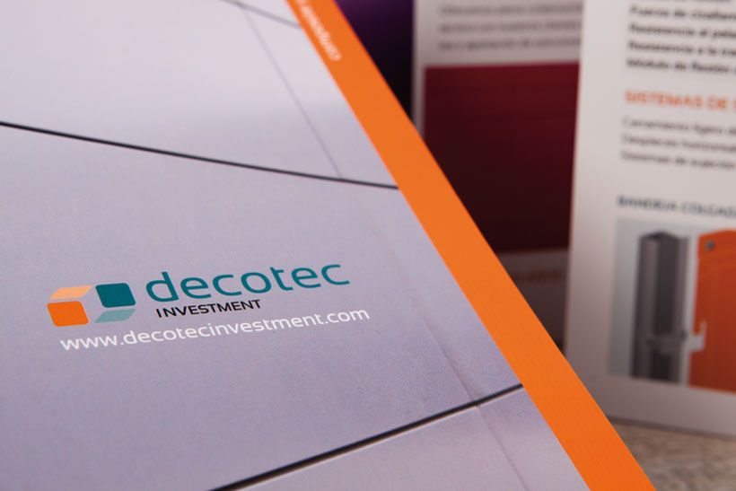 Diseño de logotipo Decotec Investment 0