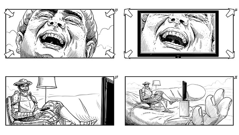 The Man Who Killed Don Quixote - Storyboards 6