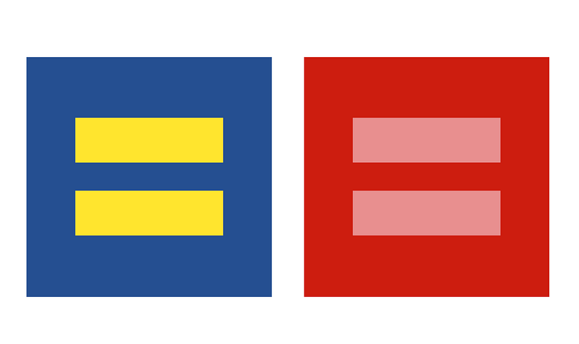 Logotipos que son símbolos de la lucha LGBTQIA+.