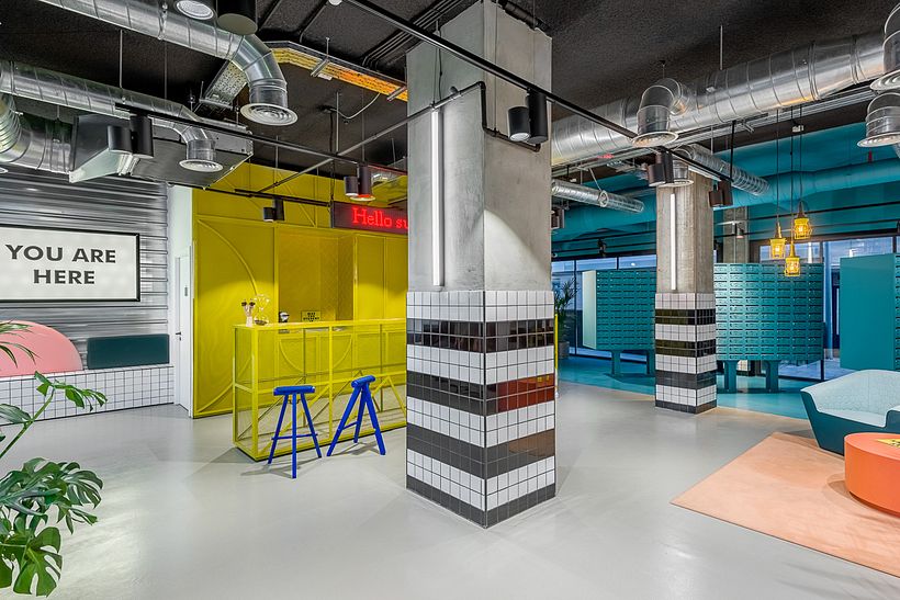 The Student Hotel Campus Marina Barcelona - Interior Architecture