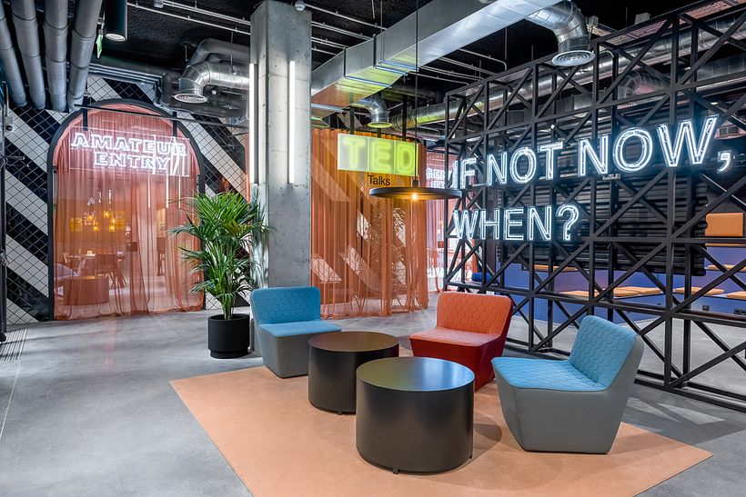 The Student Hotel Campus Marina Barcelona - Interior Architecture