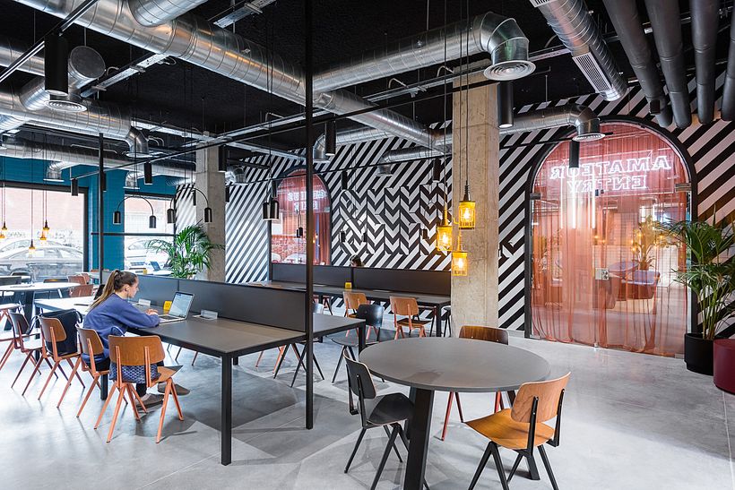 The Student Hotel Campus Marina Barcelona - Interior Architecture