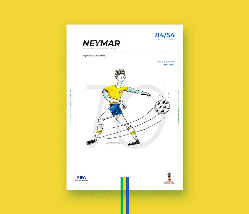 2018 FIFA World Cup Russia / Stars Collection 2