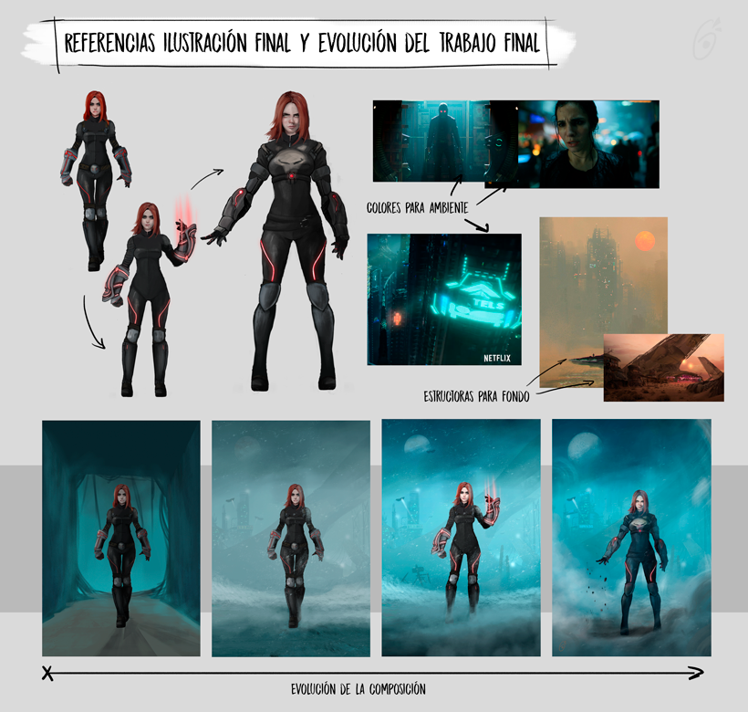 Agent XV - Ders Projem: Konsept Sanatı için Karakter Tasarımı 4
