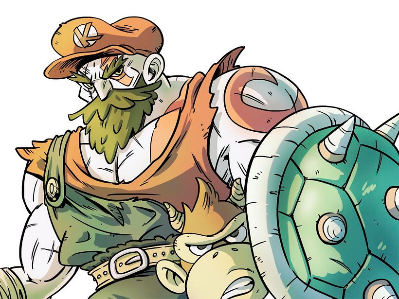 Kratos+Super MArio 1