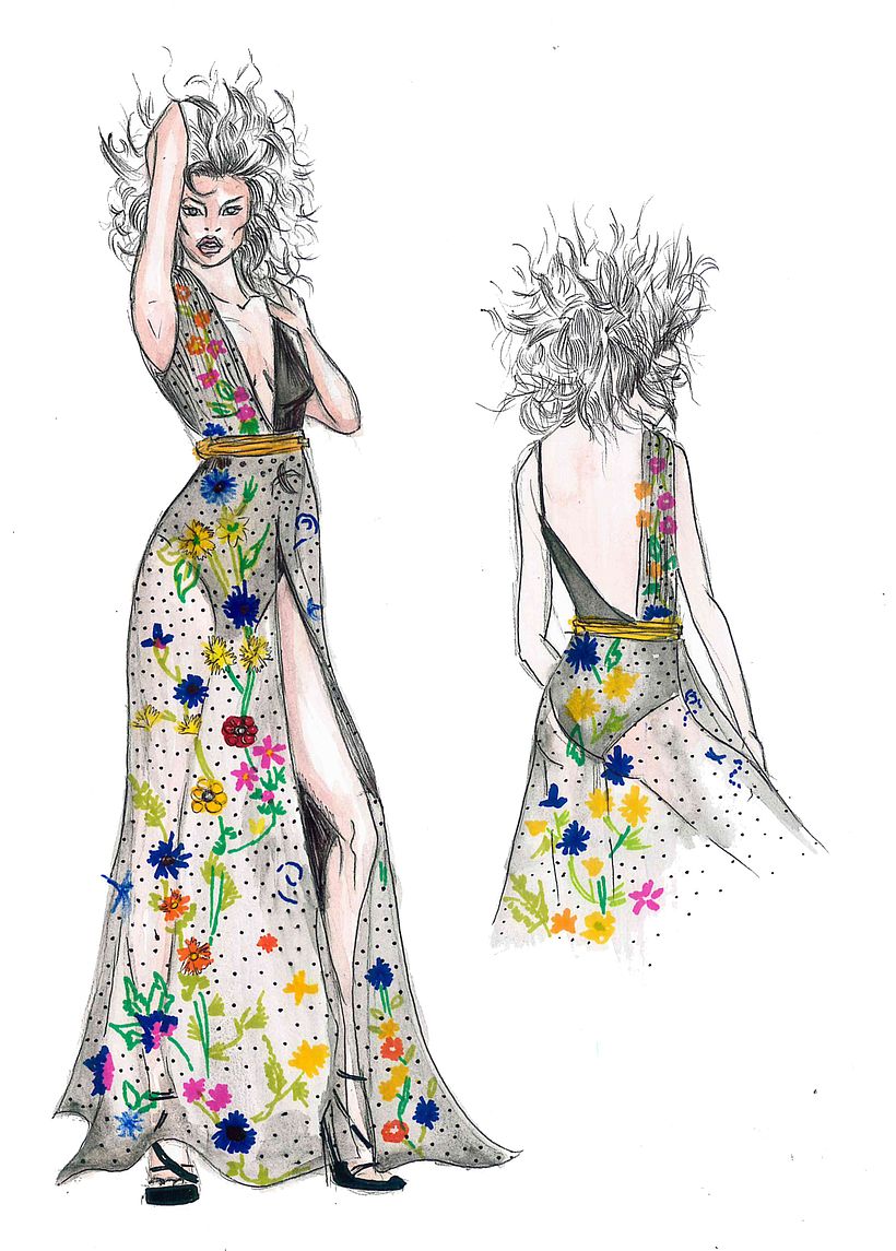 Ilustradora de moda busca colaboraciones 2