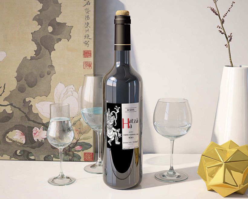 Diseño de etiquetas para vino. 0