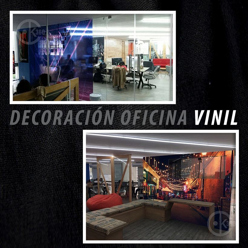 Decoración Oficina, Vinil -1