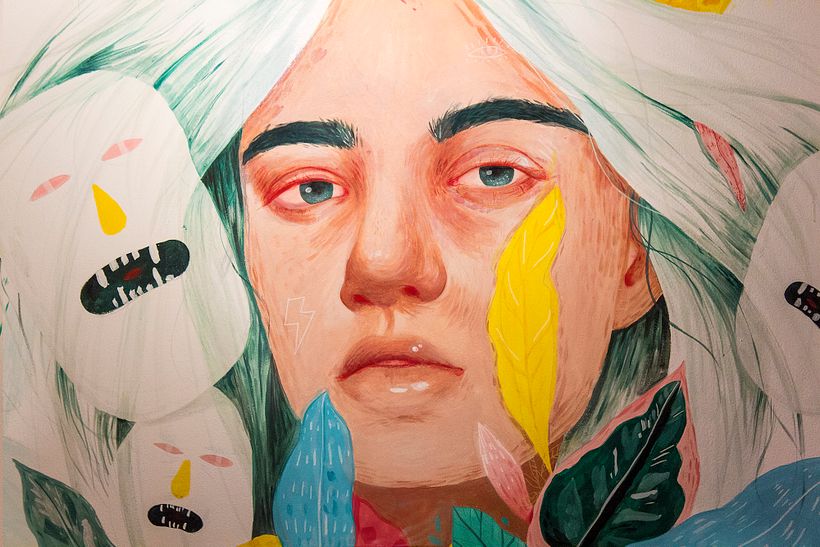 Mulafest 2017. Mural en vivo. -1