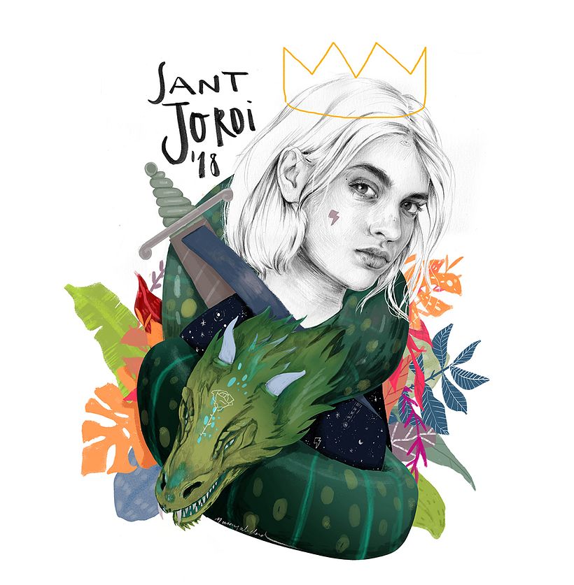 Sant Jordi para FNAC BCN. 2018. 0