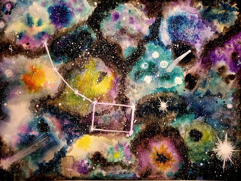 Mi Proyecto del curso: Técnicas modernas de Acuarela - Aquarellmalerei