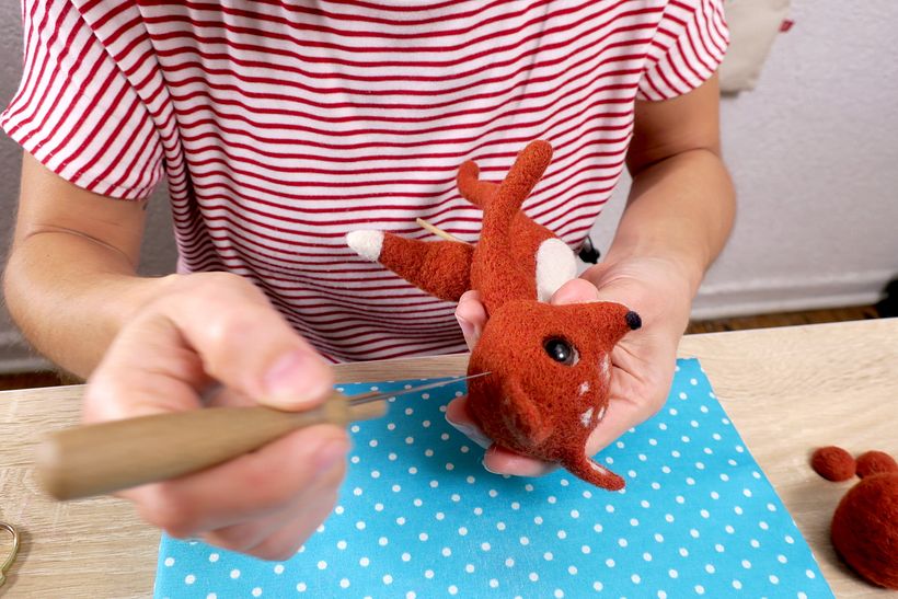 Projekty z mojego kursu filcowania igłowego na Domestika 21