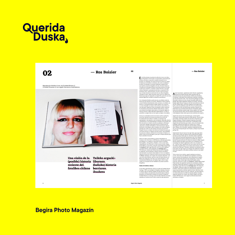 Diseño editorial — Begira Photo 2017 3
