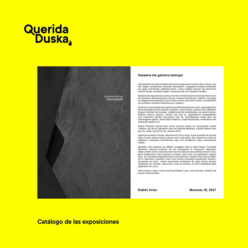 Diseño editorial — Begira Photo 2017 7