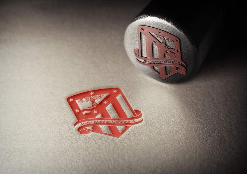Peña Atlética_diseño de escudo y aplicaciones 2