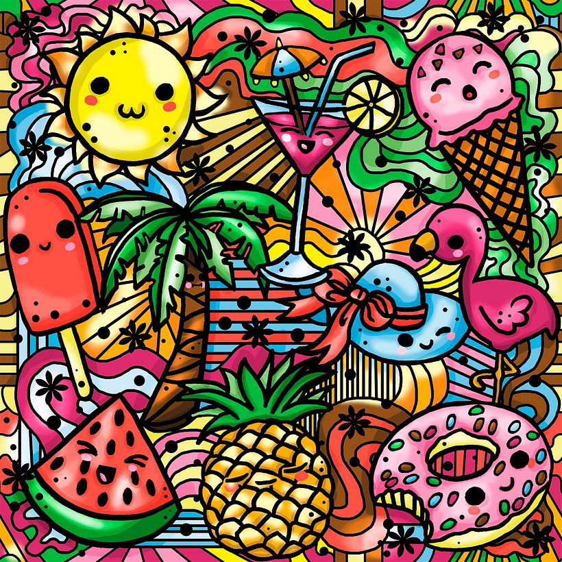 Mi Proyecto del curso: Pattern Design analógico y digital 1