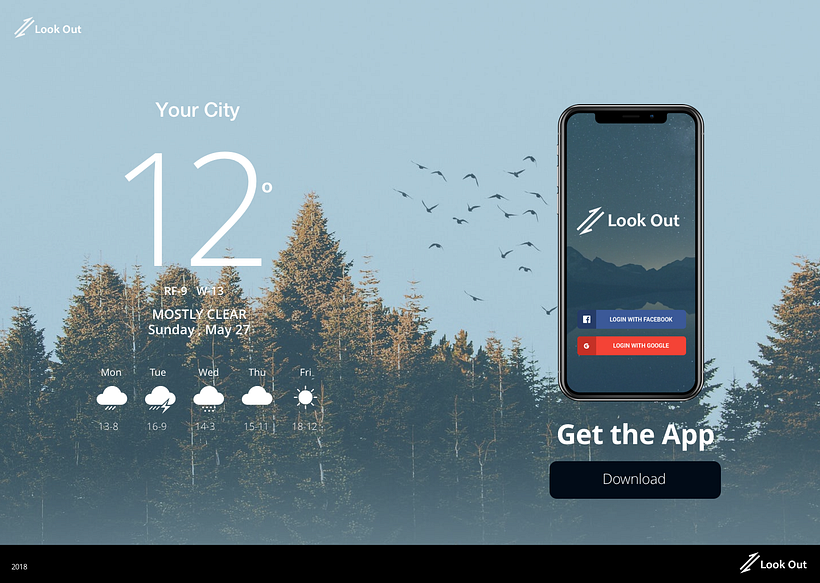 Look Out - The weather app 0
