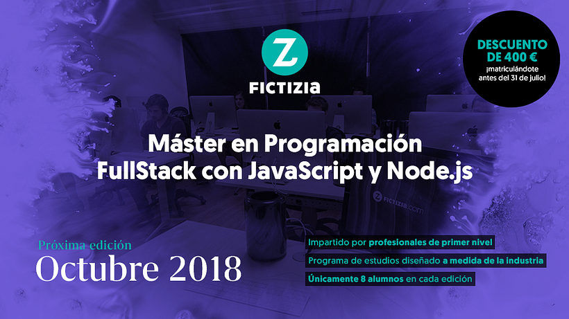 2ª edición del Máster en programación FullStack con JS y Node.js 0