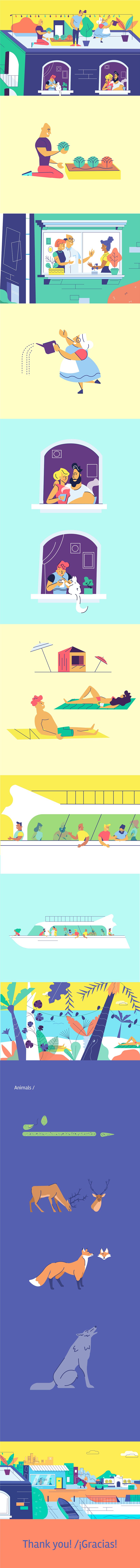 Ilustraciones para el Video de Fundación SASM 2