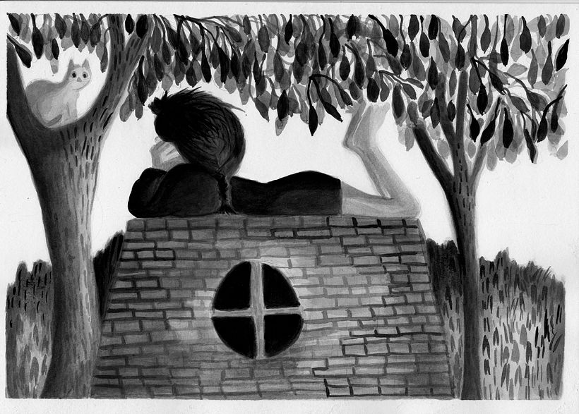 Mi Proyecto del curso: Introducción a la ilustración con tinta china 0