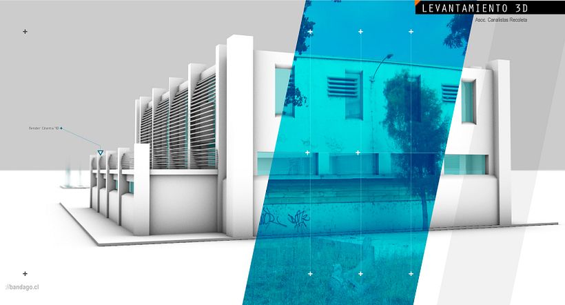 3D Edificio Asociación Regantes Canalistas Embalse Recoleta 1