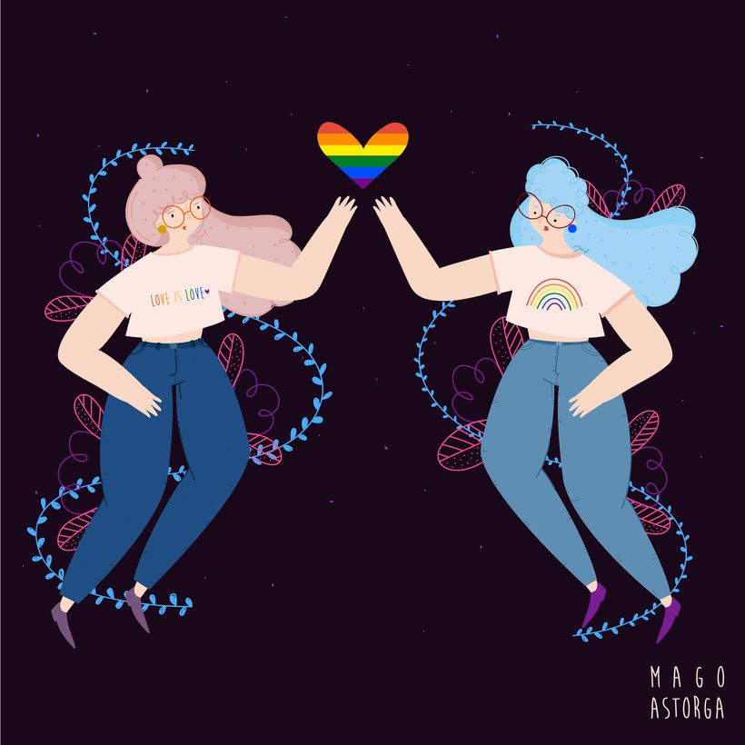 Así de orgullosos celebramos el #Pride2018 en Domestika 16