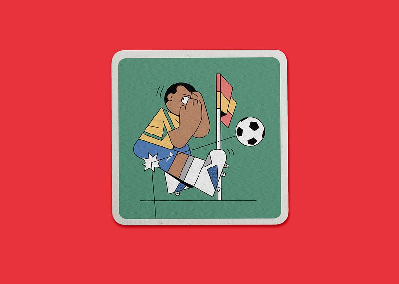 Posavasos con las anécdotas más raras del Mundial 8