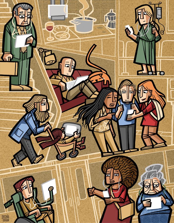 EL PAÍS SEMANAL. Cover and illustrations. 3