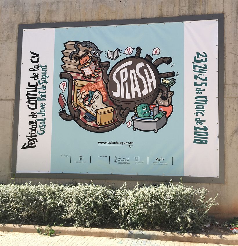 SPLASH. SAGUNT COMIC FESTIVAL. 1