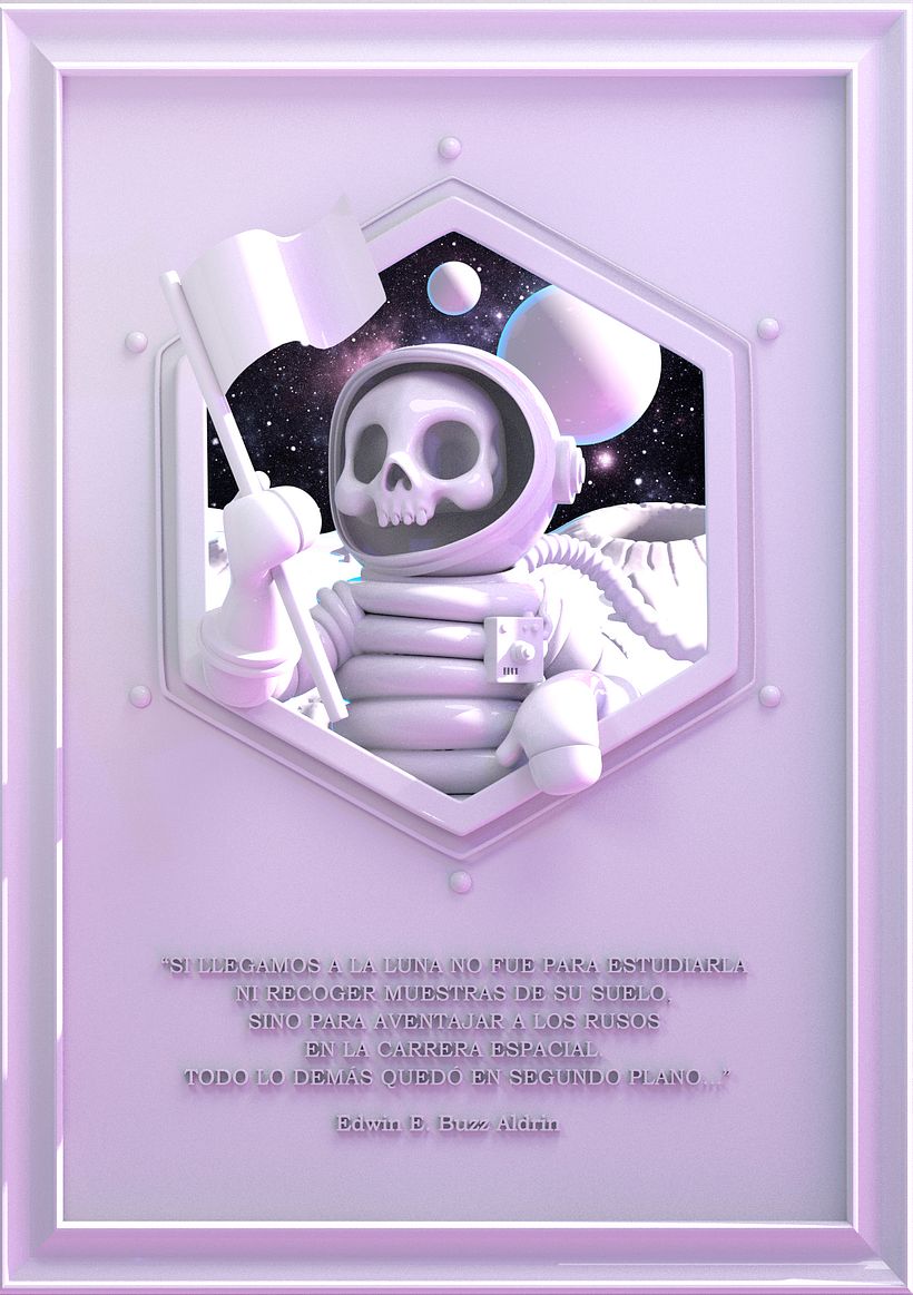 SKULL SPACE FUCK - 3D