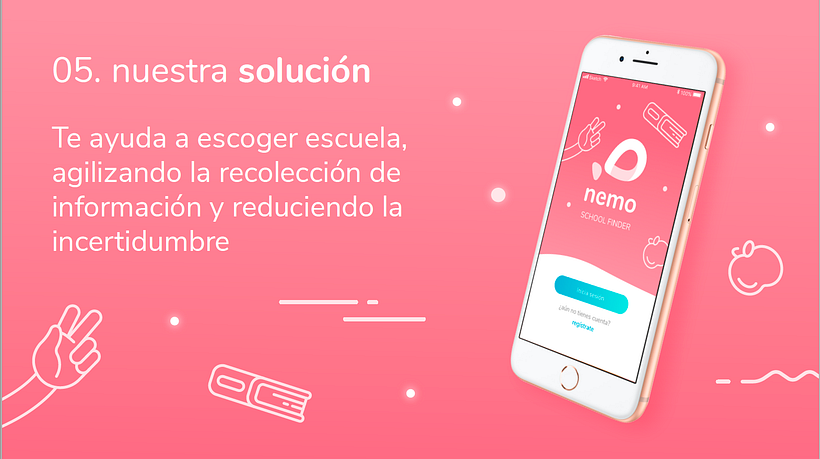 UX/UI Design App - Nemo 1